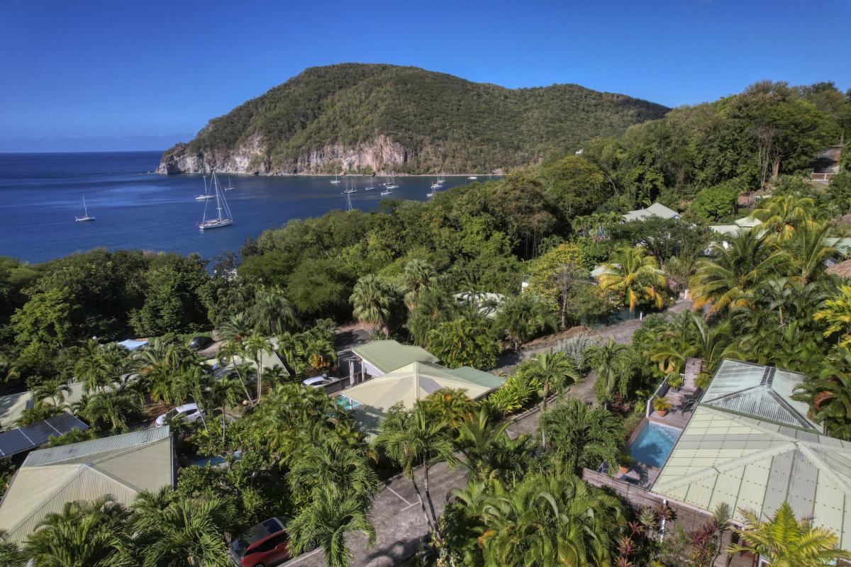 42.Location Villa piscine Deshaies Guadeloupe_Villa vue mer